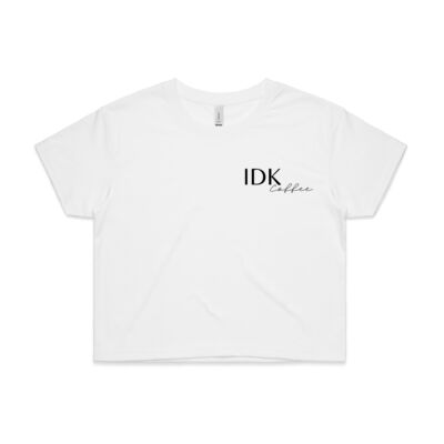 Womens Crop - Blk logo Thumbnail